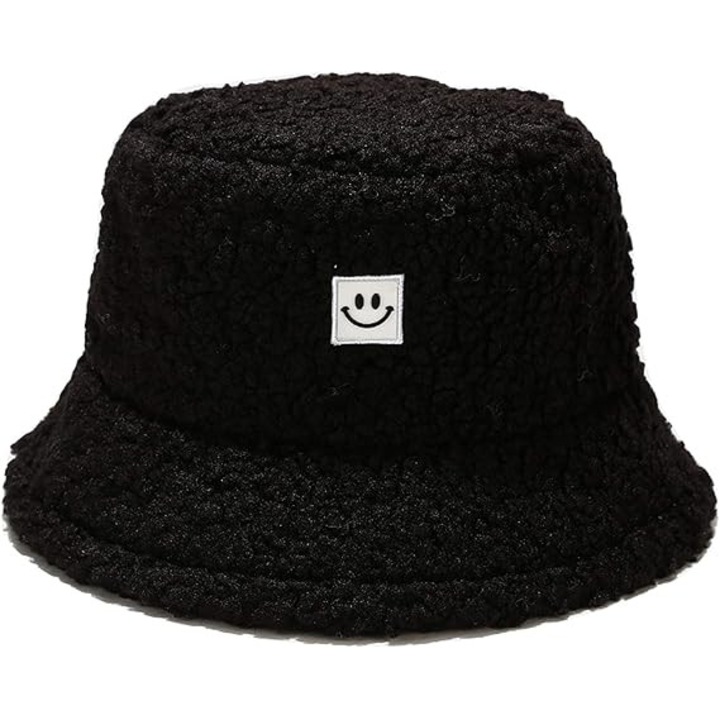 Téli sapka 3 az 1-ben, Fekete, Egy méret