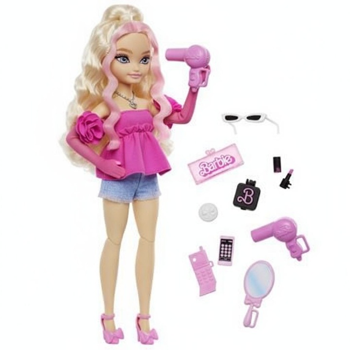 Papusa Barbie Dream Besties din Malibu, multicolor