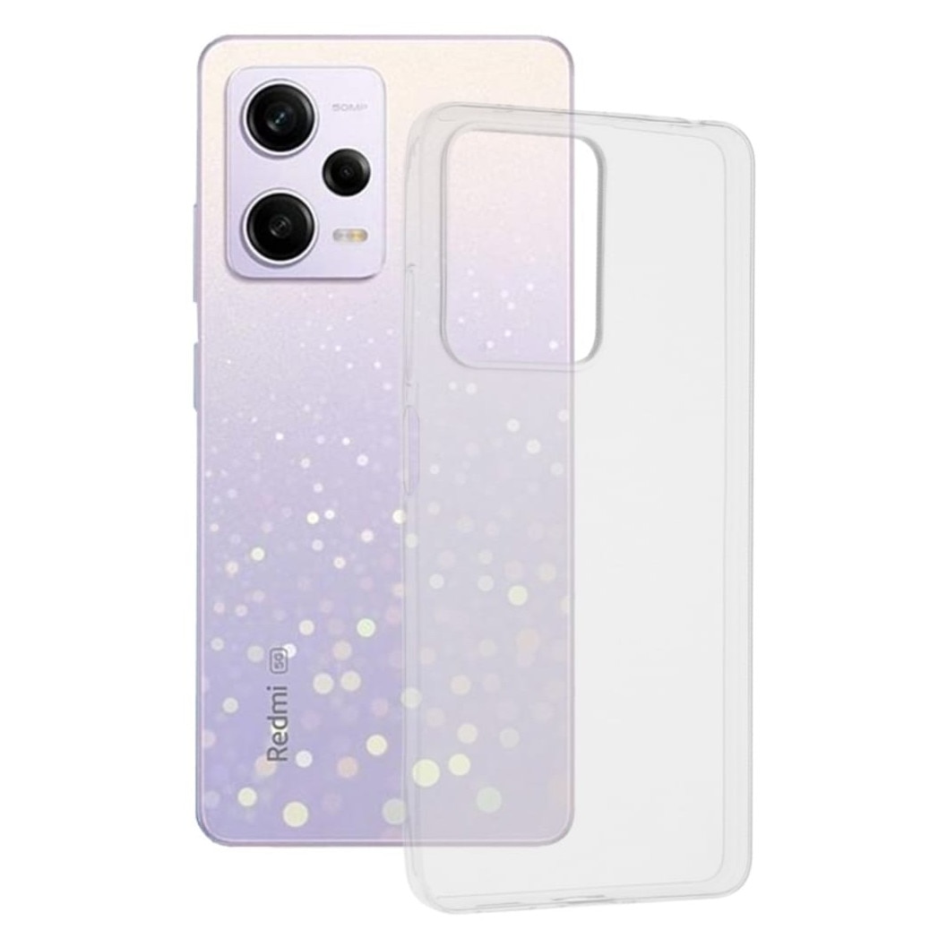 Husa de protectie pentru Xiaomi Redmi Note 12 Pro 5G, Silicon, Transparent