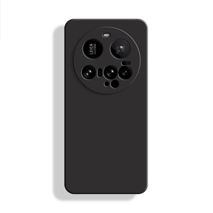 Szilikon tok Xiaomi 15 Ultra készülékhez, fekete