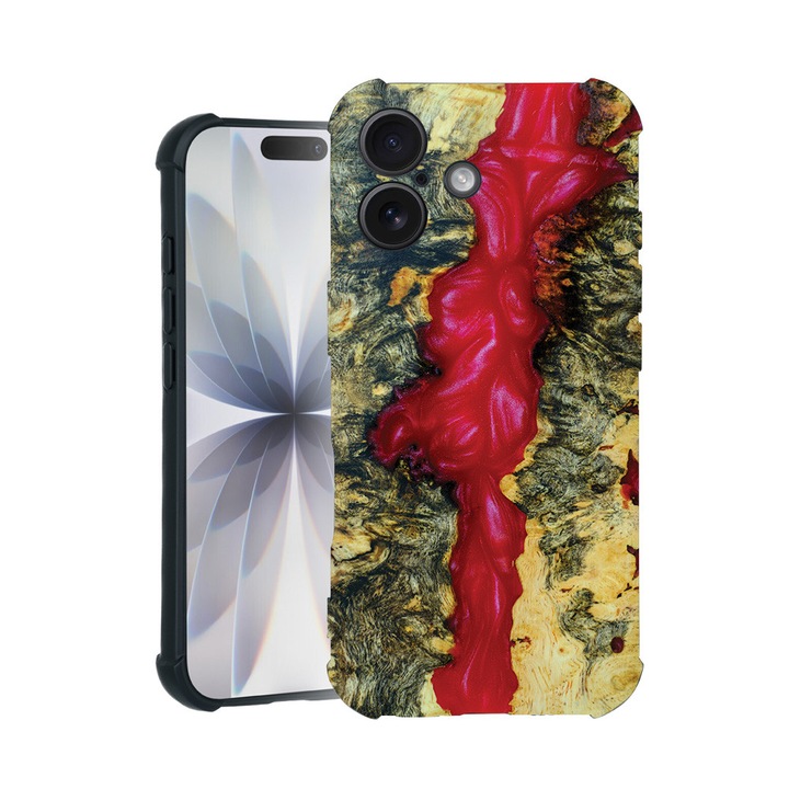 BestCase® Husa TPU Pro Shock Compatibila cu Apple iPhone 14 Pro, cu Design Colors Of Universe, colturi intarite, 3100029 ASB 881