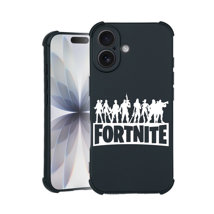 BestCase® Husa TPU Pro Shock Compatibila cu Apple iPhone 14 Pro Max, cu Design Fortnite, colturi intarite, 3100030 ASB 1629