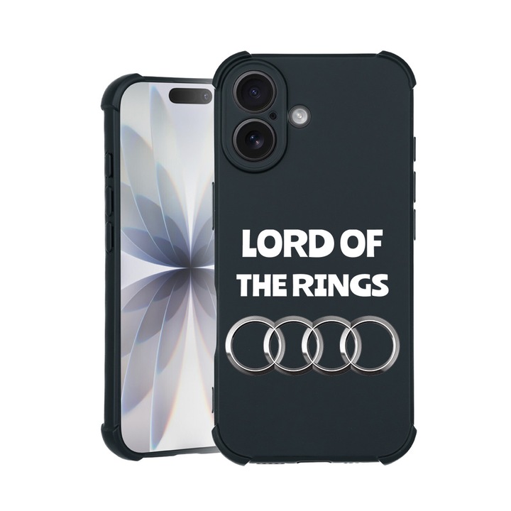 BestCase® Husa TPU Pro Shock Compatibila cu Apple iPhone 14 Pro, cu Design Lords Of The Rings, colturi intarite, 3100029 ASB 1619