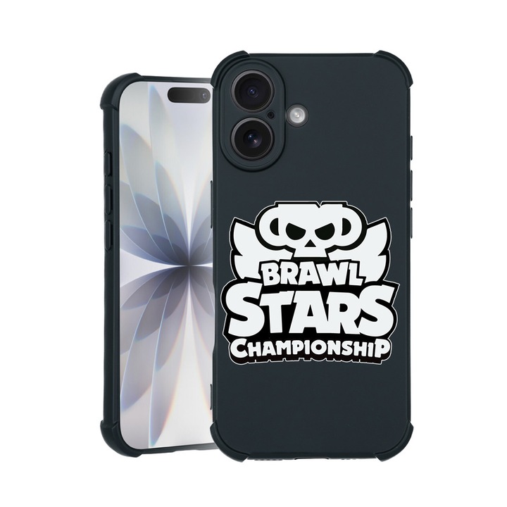 BestCase® Husa TPU Pro Shock Compatibila cu Apple iPhone 14 Pro Max, cu Design Brawl Stars ChampionShip, colturi intarite, 3100030 ASB 1686