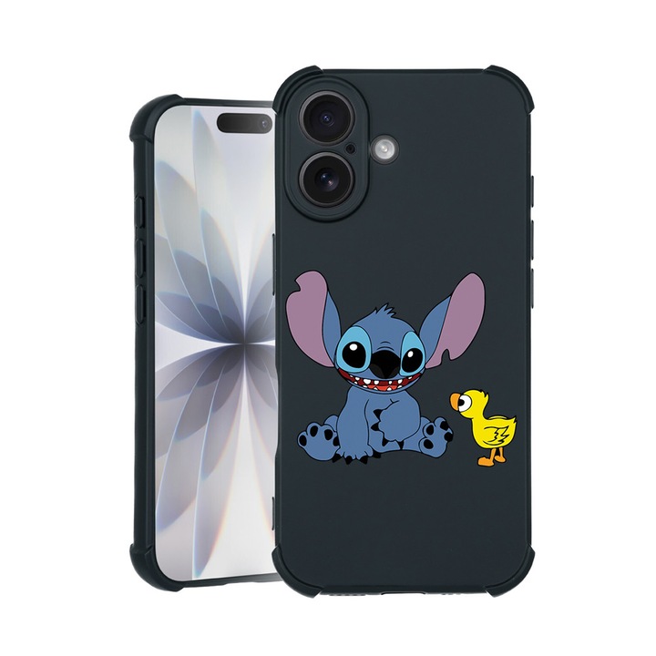 BestCase® Husa TPU Pro Shock Compatibila cu Apple iPhone 14 Pro, cu Design Stitch, colturi intarite, 3100029 ASB 1617