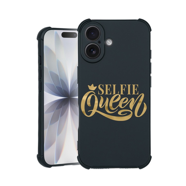 BestCase® Husa TPU Pro Shock Compatibila cu Apple iPhone 14 Pro Max, cu Design Selfie Queen, colturi intarite, 3100030 ASB 1801