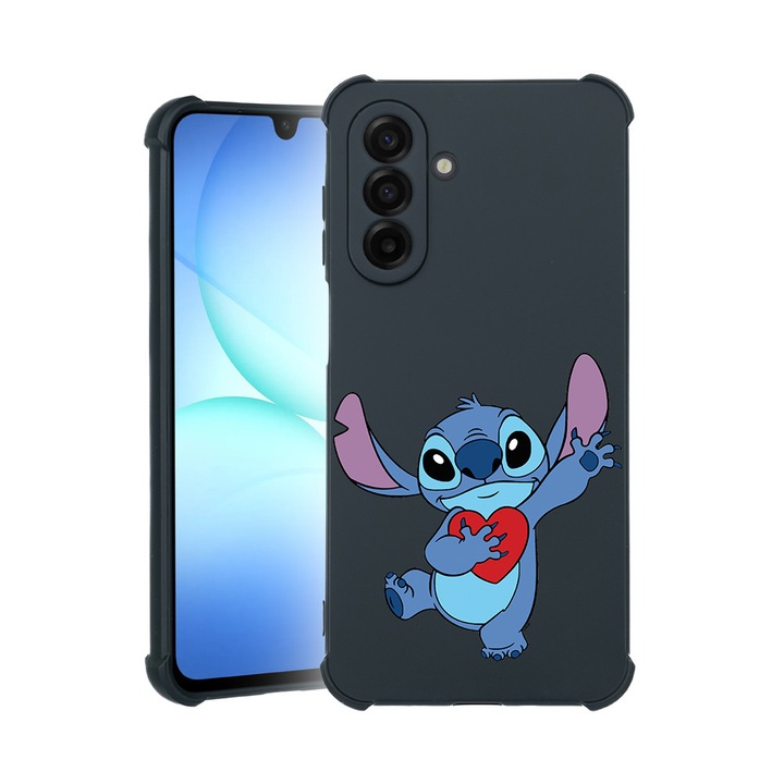 BestCase® TPU Pro Shock tok Samsung Galaxy A36 5G-vel kompatibilis, Love Stitch designnal, megerősített sarkokkal, 3100023 ASB 1889