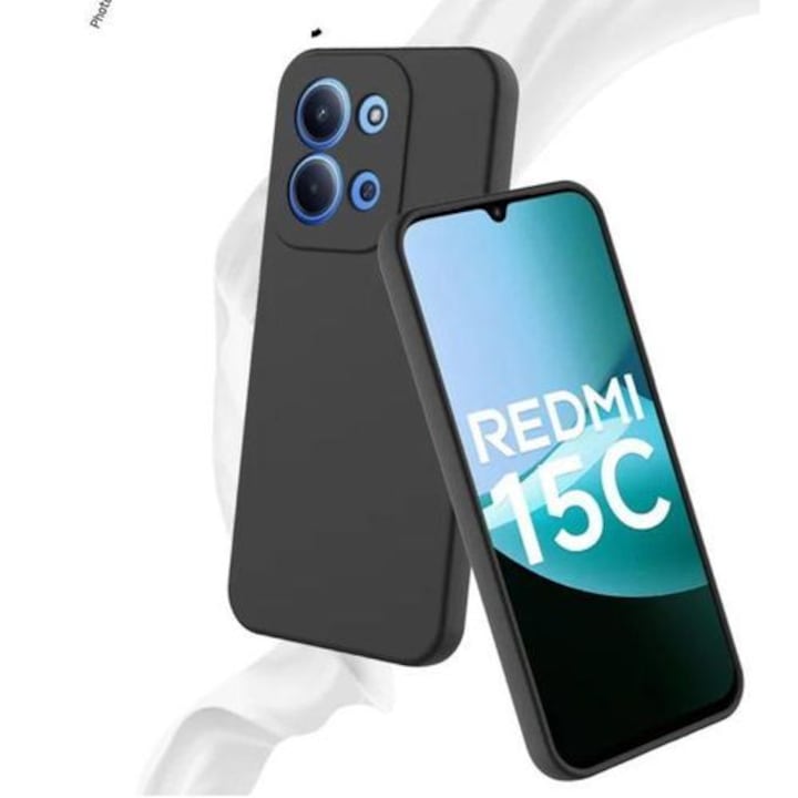 Husa pentru Xiaomi Redmi 15C 4G / 15C 5G Anti Shock negru