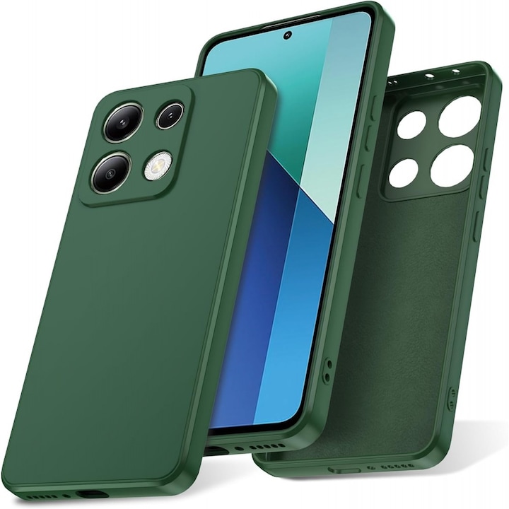 Husa pentru Xiaomi Redmi 15C 4G / 15C 5G Anti Shock forest green