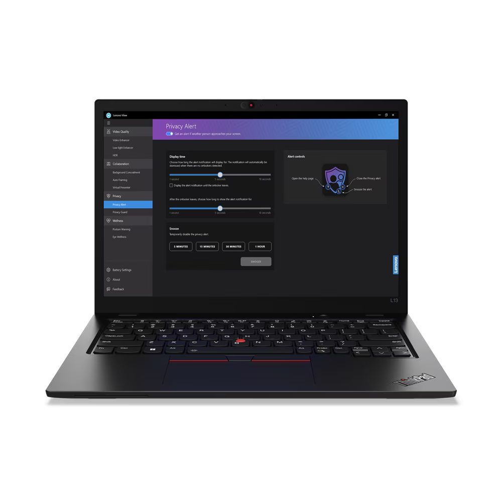 Laptop Lenovo ThinkPad L13 Gen 6, Intel Core Ultra 5, 16GB, SSD 512GB, 13,3", Negru