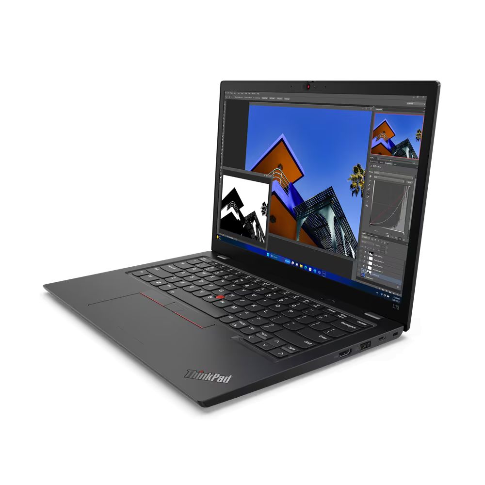 Laptop Lenovo ThinkPad L13 Gen 6, Intel Core Ultra 5, 16GB, SSD 512GB, 13,3", Negru