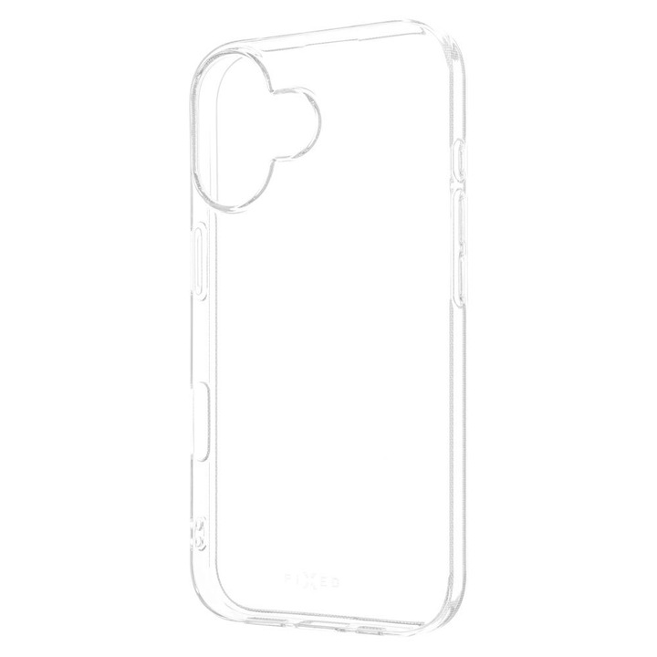 Husa protectie telefon compatibil cu Apple iPhone 17, FIXED, TPU AntiUV, transparent, 297914