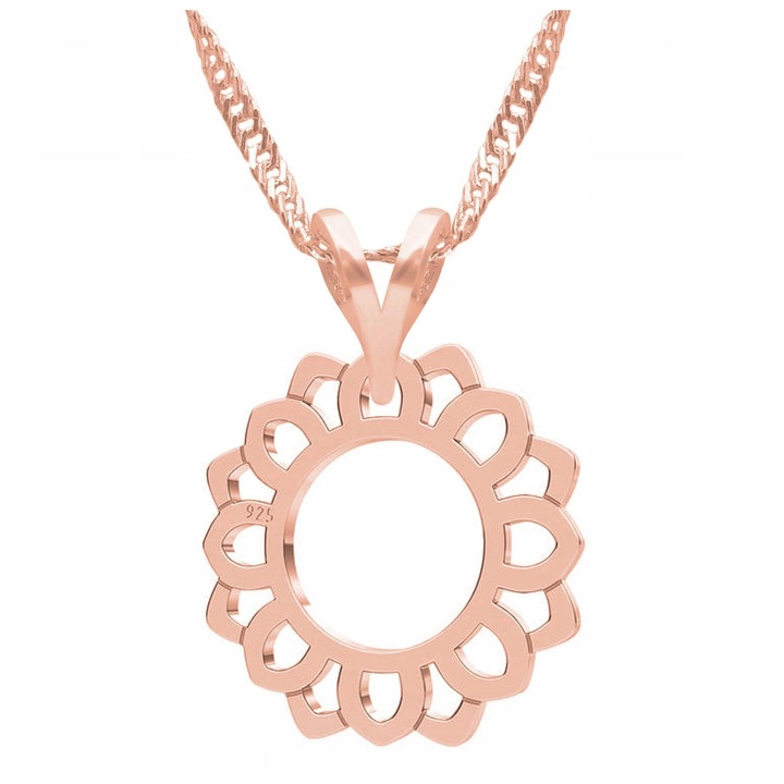 Nyaklánc, Larezo, Ezüst 925, Rose gold