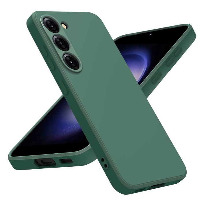 Husa pentru Samsung Galaxy S25 Ultra, din silicon lichid pentru, o prindere confortabila, LIXR-04EN®, Fehér