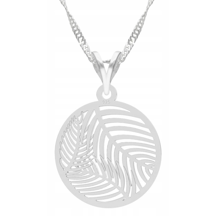 Colier, Larezo, Argint, Argintiu