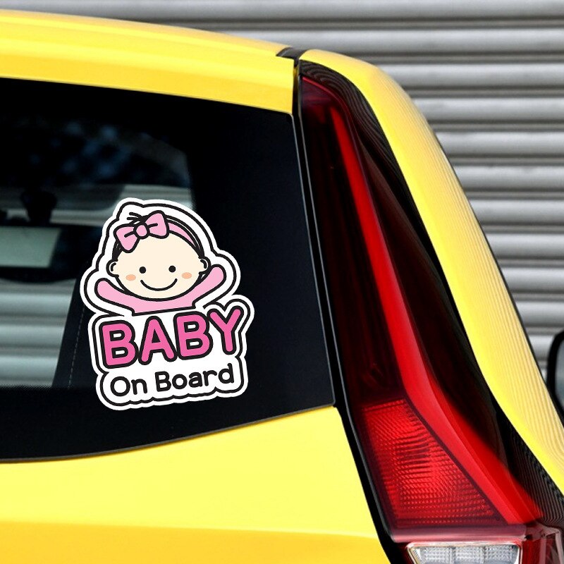 Sticker auto, Baby on board, 18cm - eMAG.ro