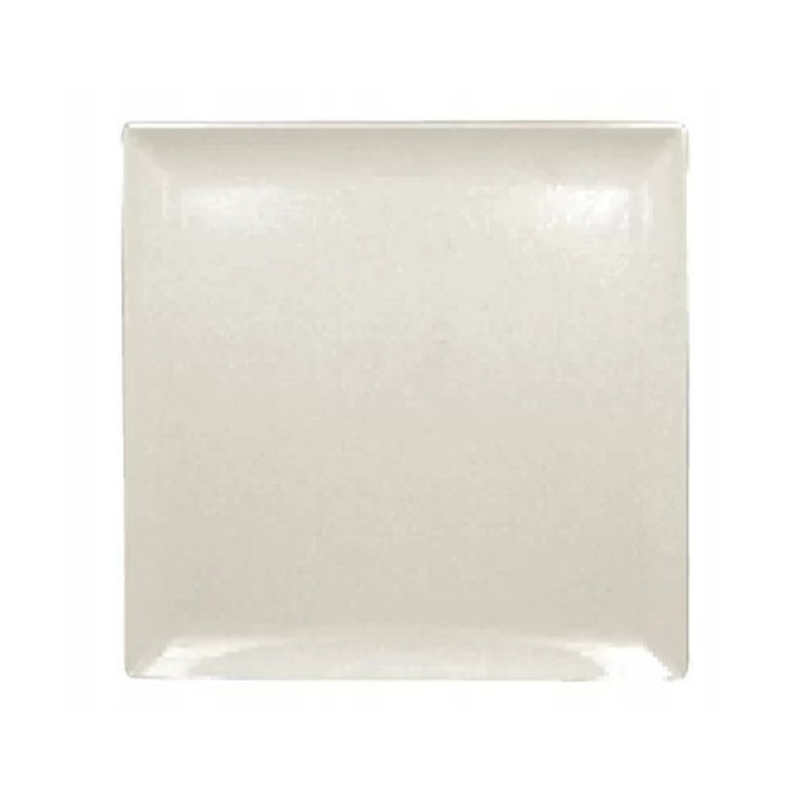 Farfurie Patrata Nano 25 cm - Portelan Premium Rak Portelan