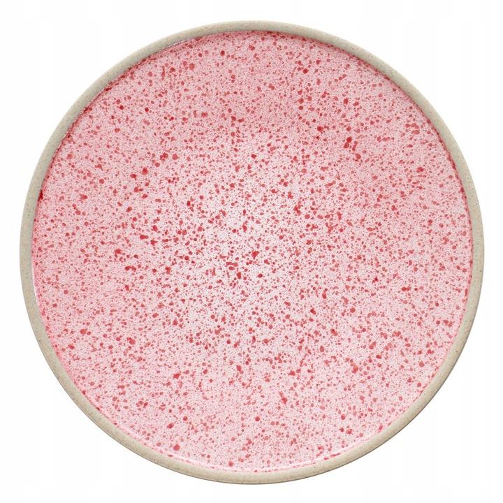 Farfurie Plata SWEET Verlo 21 cm Portelan Roz