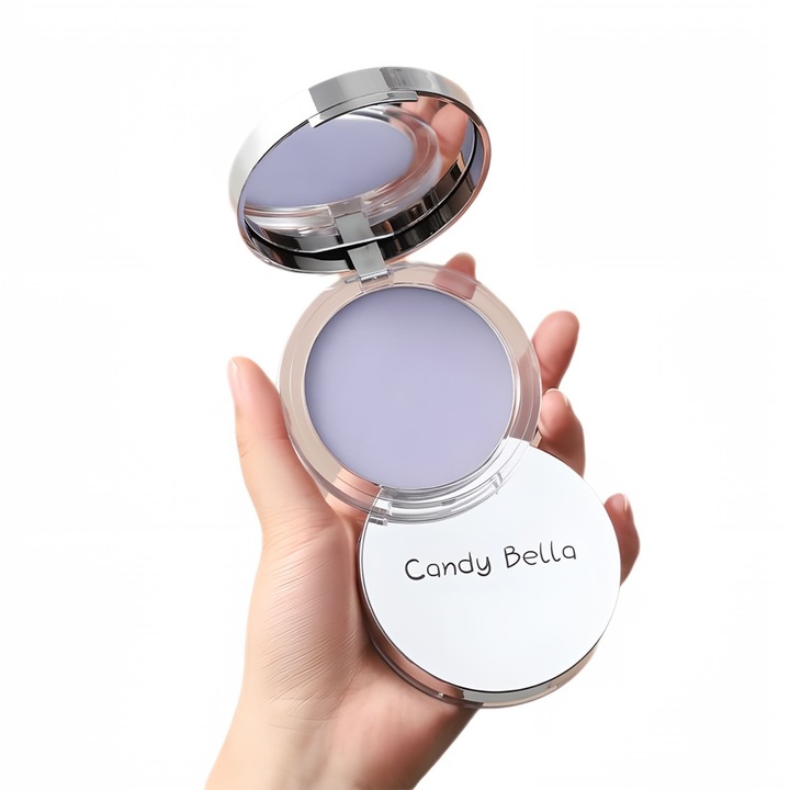 Candy sminkpúder, lila, 11g, normál bőrre, hordozható design