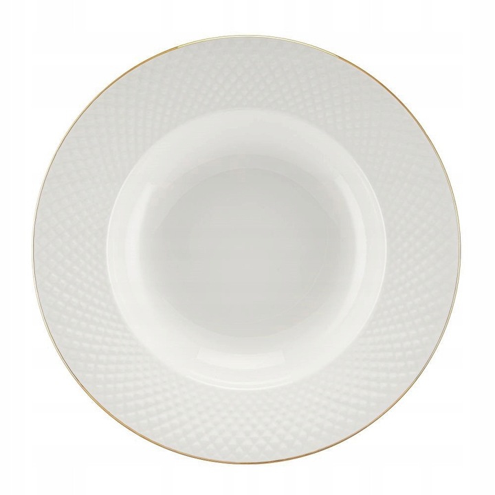 Mélytányér porcelán Villa Italia Bari Gold 23 cm