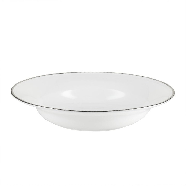 Villa Italia Florian: Mélytányér Bone China porcelánból, 24 cm