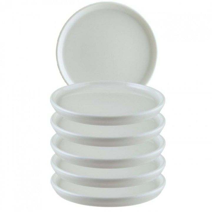 Set 6 farfurii Bonna Hygge portelan 16cm