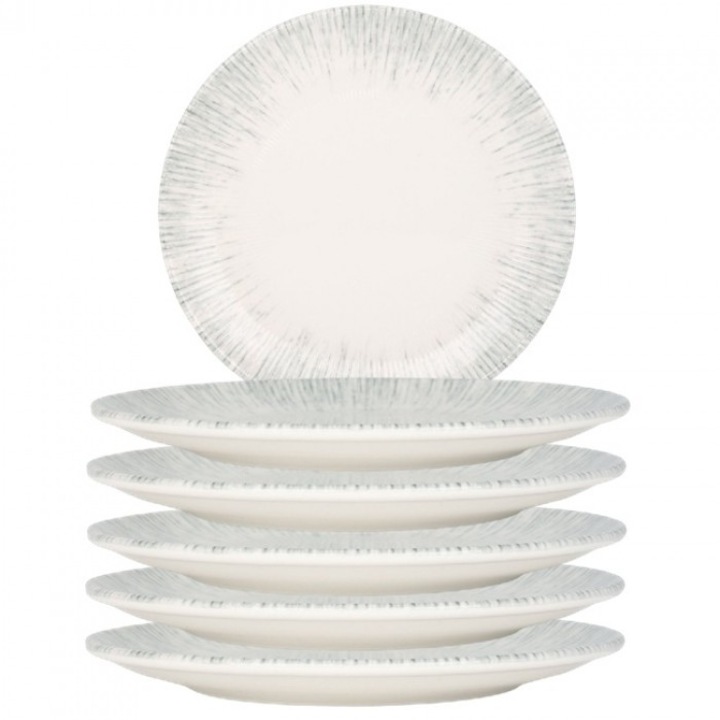 Bonna Iris 6 darabos porcelán tányér készlet 30cm