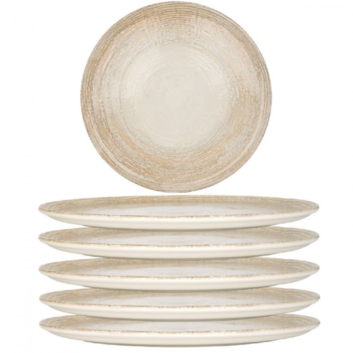 Bonna Patera 6 darabos porcelán pizzatányér készlet, 32 cm