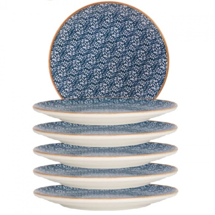 Bonna Calif 6 darabos porcelán tányér készlet, 30cm