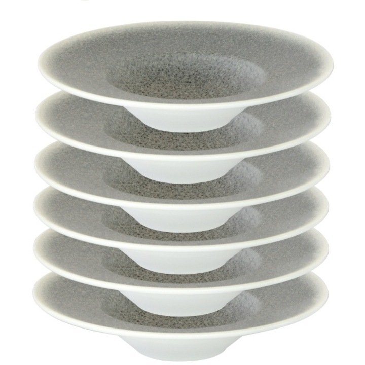 Bonna Luca Ocean Mély porcelán tányér tésztához, porcelán, 6 darab 28cm, 400ml