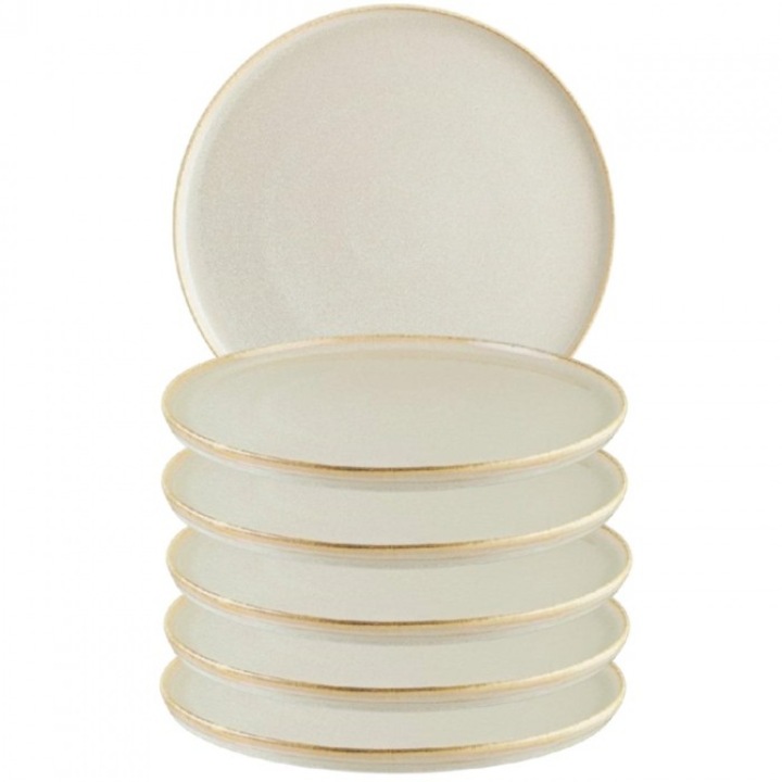 Bonna Sand 6 darabos porcelán tányér készlet, 28cm