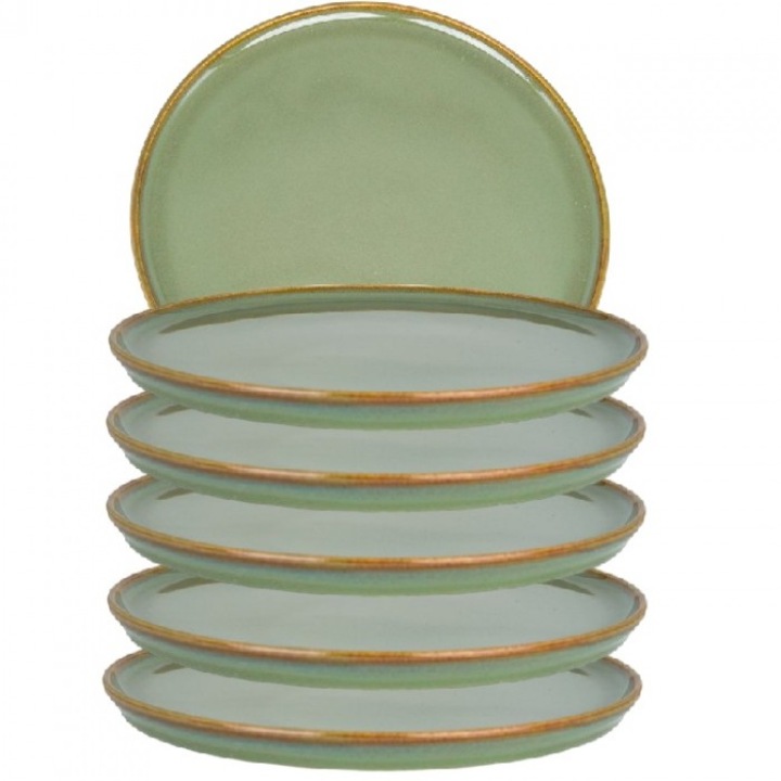 Bonna Sage 6 darabos porcelán tányér készlet, 28cm
