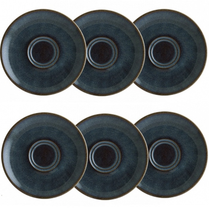 Bonna Sphire Ocean Tányérkészlet, 16cm, 6 darabos, porcelán