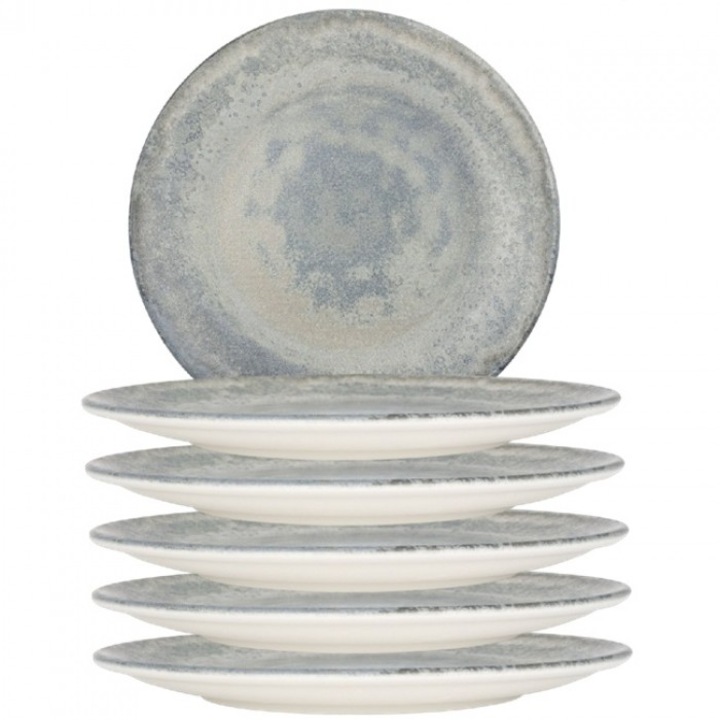 Bonna Omnia 6 darabos porcelán tányér készlet, 17cm