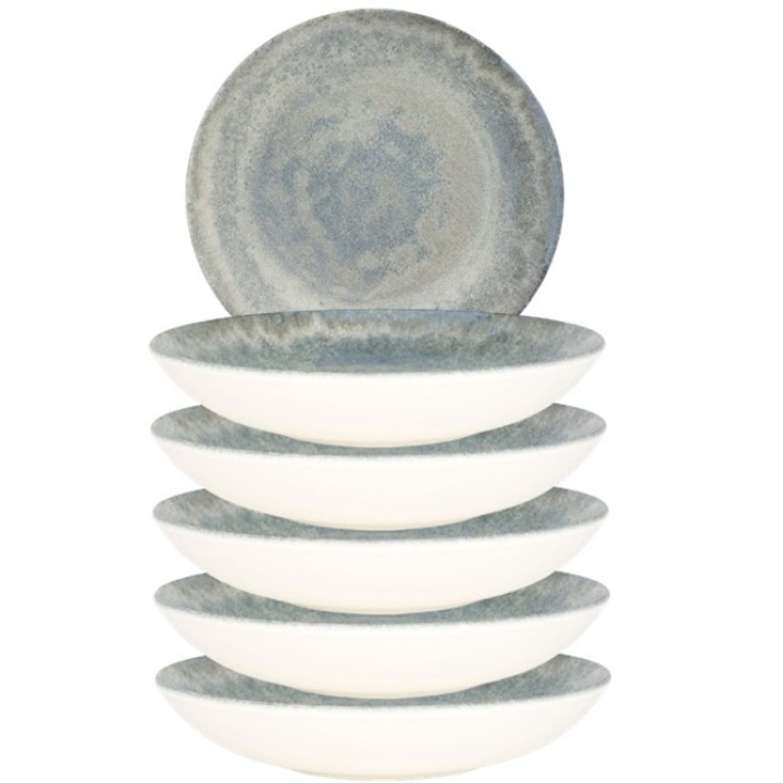 Bonna Omnia 6 darabos porcelán mélytányér készlet, D23cm, 1000ml