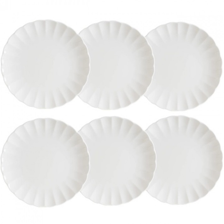 BONNA EAST 6 darabos porcelán tányér készlet, 27cm