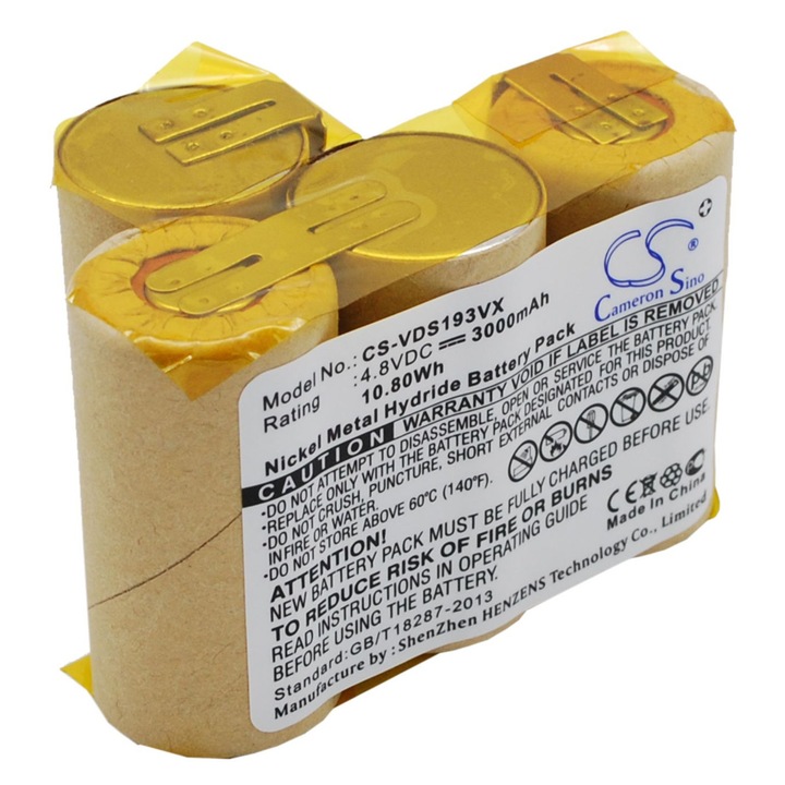 Baterie TECHTEK CS-VDS193VX Ni-MH 3000mAh