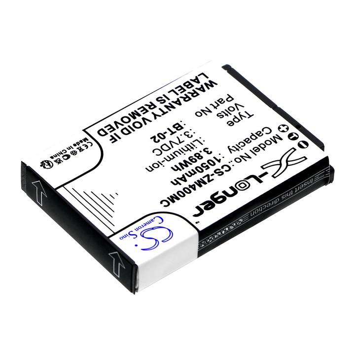 Baterie TECHTEK CS-ZM400MC Li-ion 1050mAh