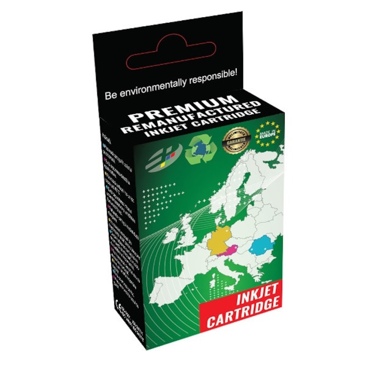 Мастилена касета, Рециклирана, Бизнес съвместима, HP, HPC 304XL C REM, Произведена в ЕС, 485 страници, Класически цвят, Съвместима с HP AMP 130, HP DESKJET2600 ALL IN ONE, HP DESKJET 2620, 2622, 2630, 2632