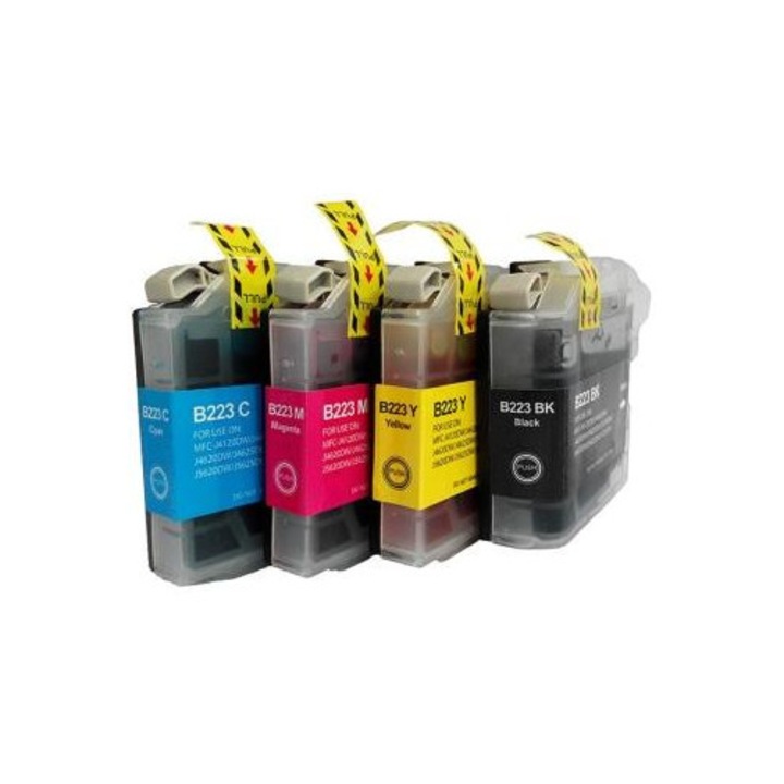 Professzionális Tintasugaras patron, Brother, Bro LC223XL M ink, Magenta, Kompatibilis BROTHER DCP J4120DW, DCP J562DW, MFC J4420DW, MFC J4620DW, MFC J4625DW, MFC J480DW, MFC J5320DW, MFC J5620DW, MFC J5625DW, MFC J562DW, MFC J5720DW, MFC J6