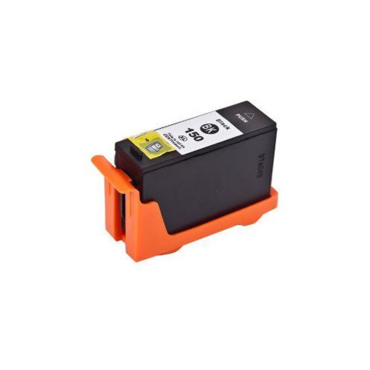 Professzionális kompatibilis tintasugaras patron, Lexmark, Lex 150XL BK NEW Ink, fekete, kompatibilis a LEXMARK PRO 715, PRO 915, S 315, S 415, S 515 modellekkel