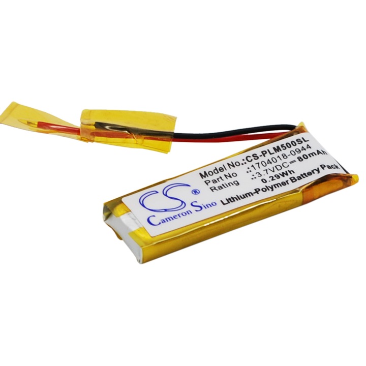 Baterie TECHTEK CS-PLM500SL Li-Polymer 80mAh