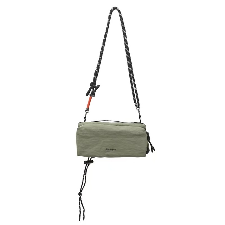 Crossbody Bag cu tinuta de sticla Fanny Pack Sling Chest Bag Puncte principale duble, rezistenta la apa, pachet de talie pentru femei, barbati, calatorie, folosire zilnica, ciclism, mers in alpinism