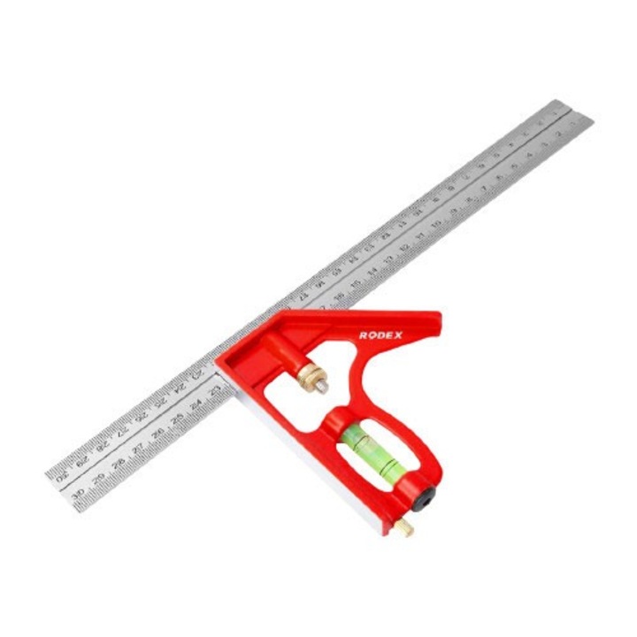 Rigla Patrata Combinata Rodex, 300Mm, RHT0904200030