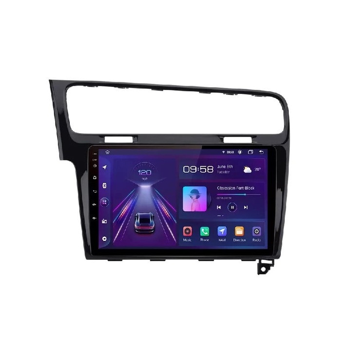 Navigatie VW Golf 7 2012-2020 10 inch 6GB 128GB 8 Core 4G