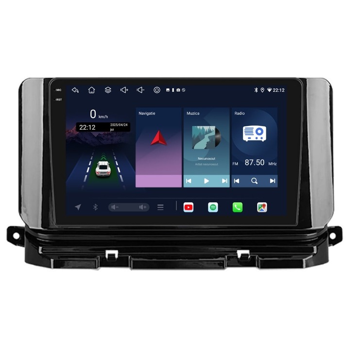 Navigatie PilotOn Skoda Octavia IV dupa 2019 10 inch 6GB 128GB 8 CORE