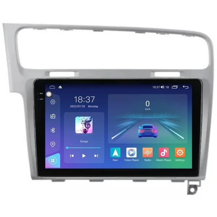 Navigatie VW Golf 7 2012-2020 2K QLED 4GB 64GB 8 Core 4G