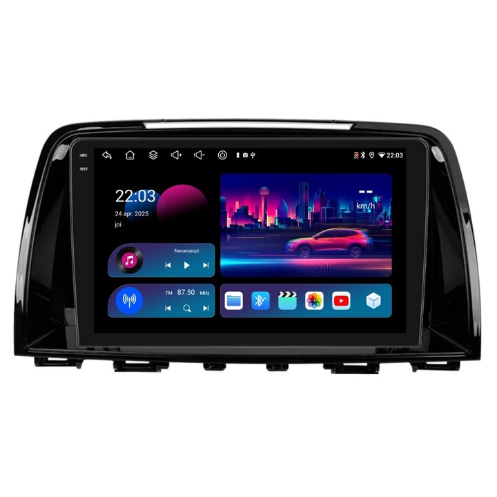 Navigatie PilotOn Mazda 6 dupa 2013 9 inch 4GB 64GB 8 CORE