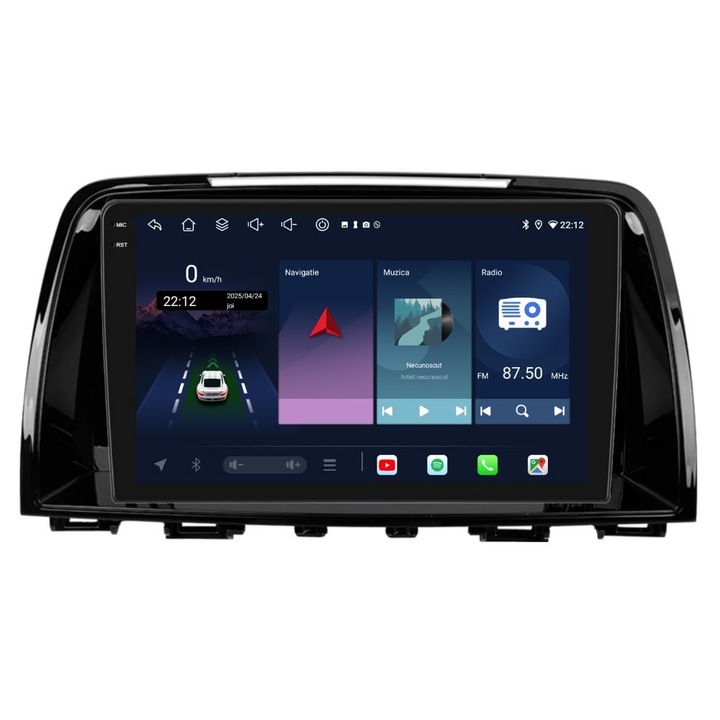 Navigatie PilotOn Mazda 6 dupa 2013 9 inch 6GB 128GB 8 CORE