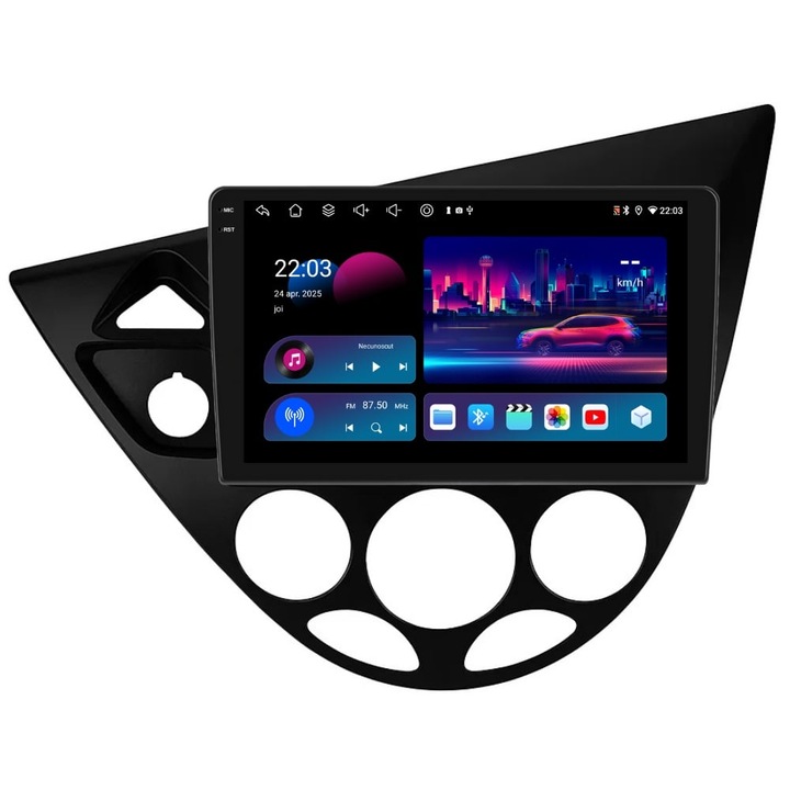 Navigatie PilotOn Ford Focus I 1998-2005 9 inch 4GB 64GB 8 CORE
